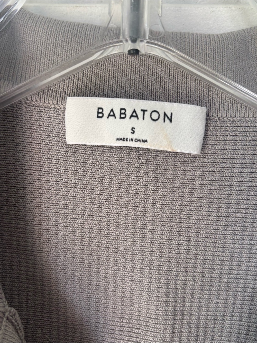 Babaton Aritzia Sculpt Knit Sleeveless Cropped Polo Top Size S - Picture 5 of 9